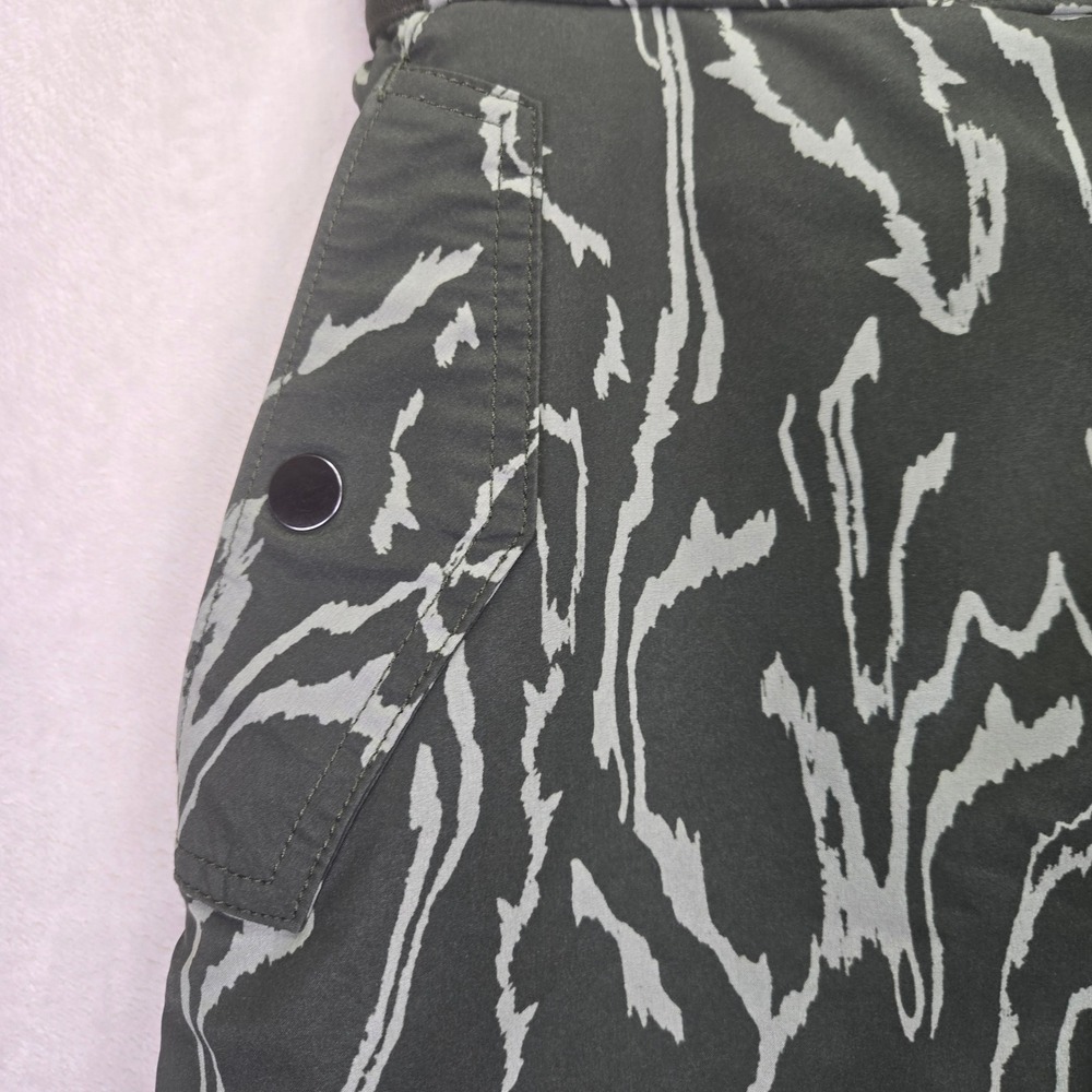Athleta Vienna Voyage‎ Skort Size 10 Green Camo Cargo Pockets Athletic Golf - Picture 4 of 8
